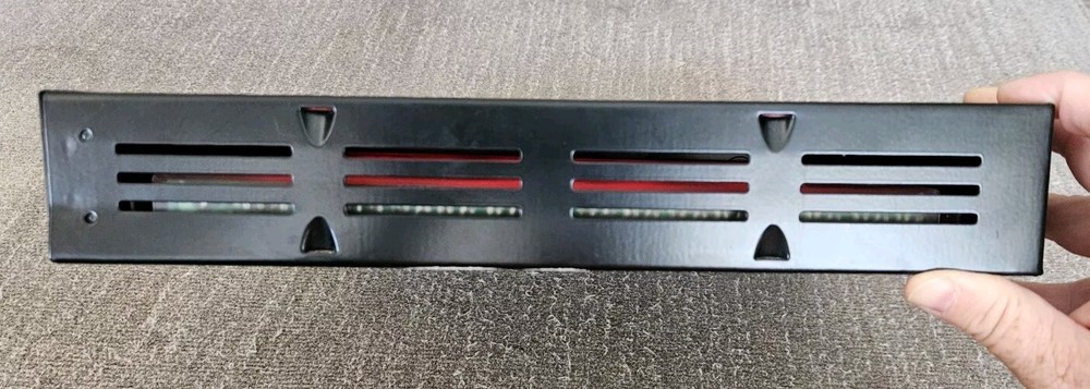 Emergi-Lite Wall Mounted Self Powered Exit Sign Wired Black