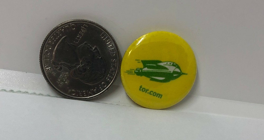 Tor.com Advertising Pin