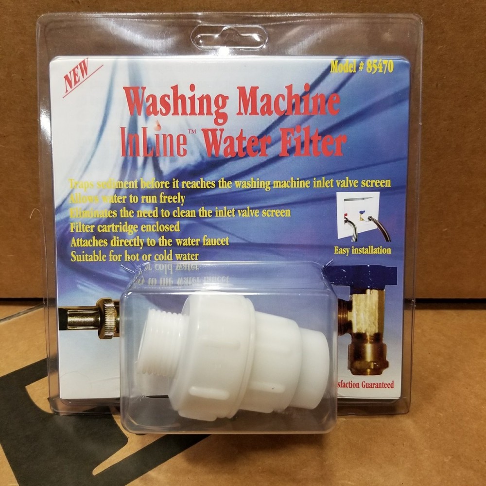 Washing Machine Inline Water Filter Sediment Screen 85470, 1 EACH
