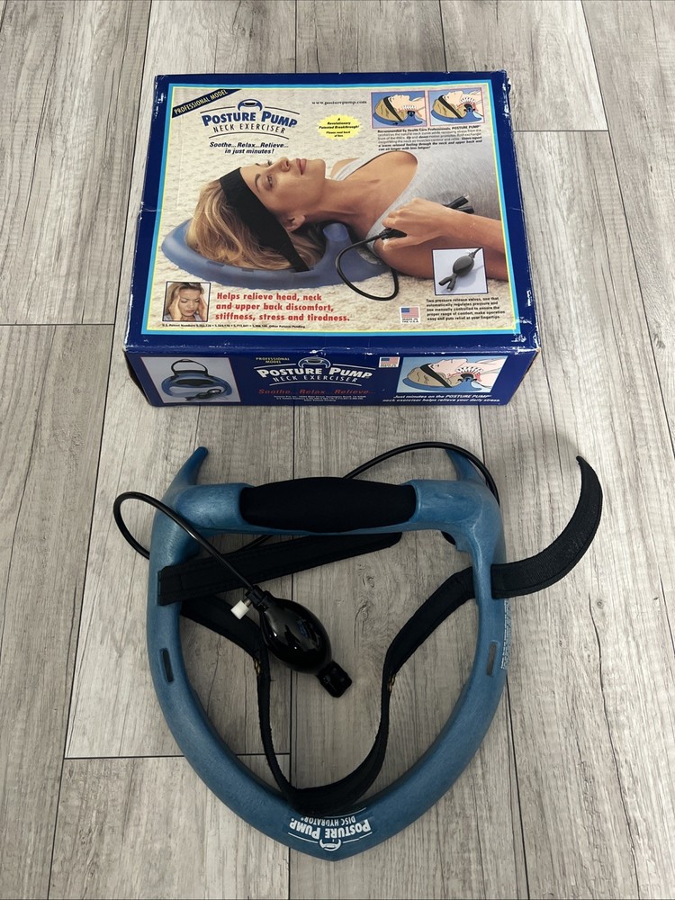 Posture Pump Disc Hydrator Model 1000 Neck Exerciser Trainer (practically New)