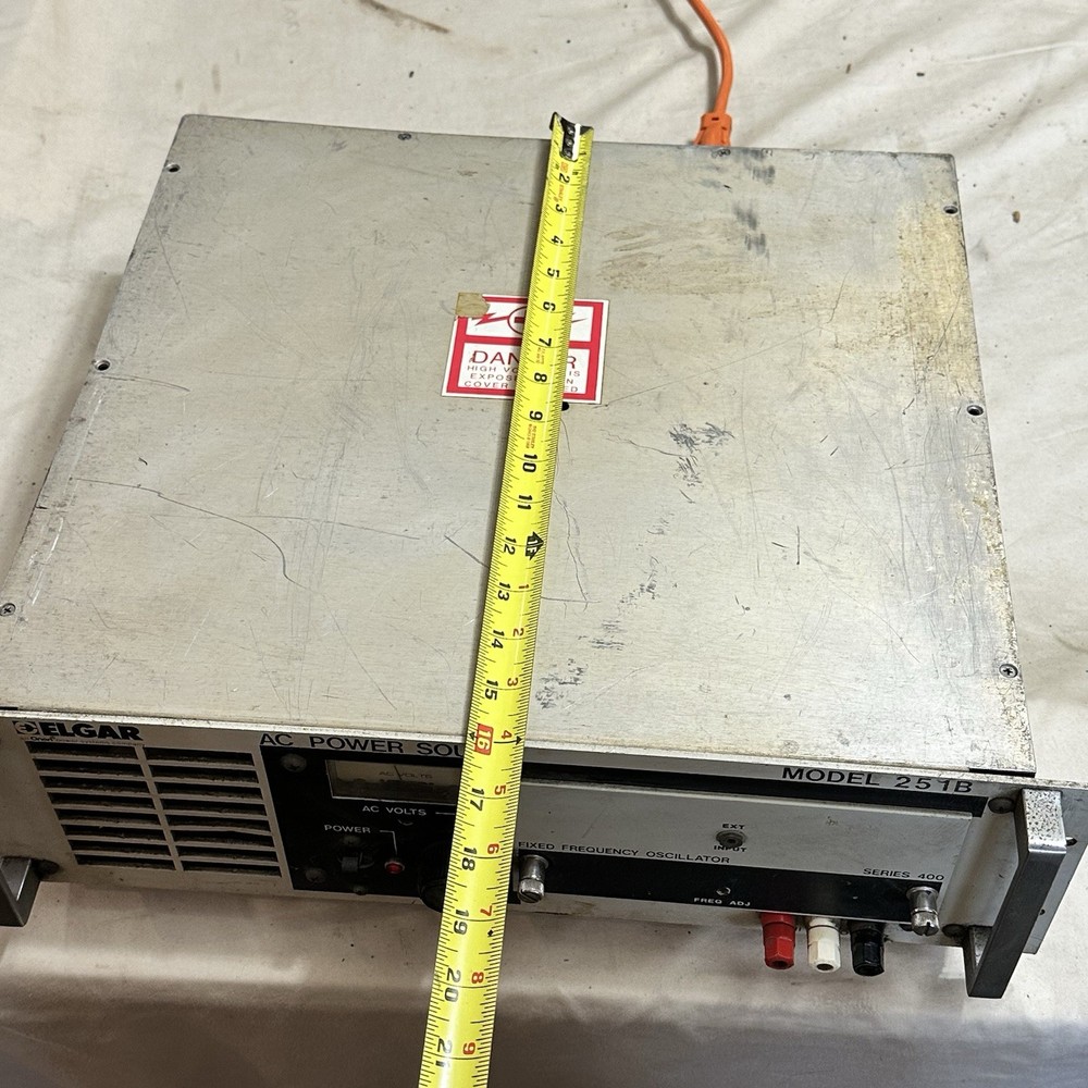 Elgar Corp Model 251B Series 400 Fixed Frequency Oscillator AC Power Source