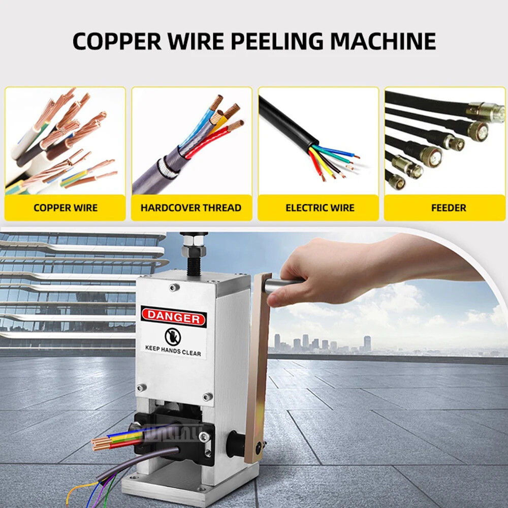 Wire Stripper Manual Wire Stripping Tool Electric Copper Chip Wire Stripper