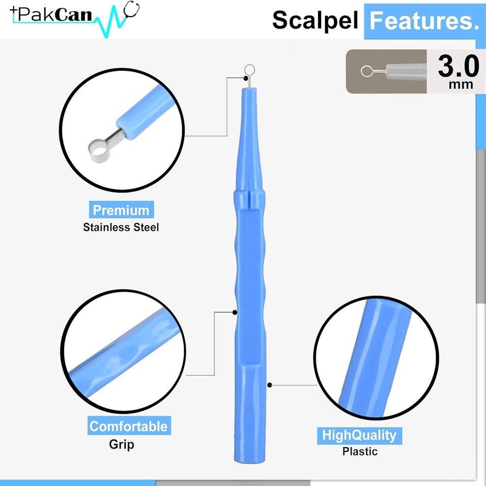 Protective Cap Disposable Curettes - 10-Pack