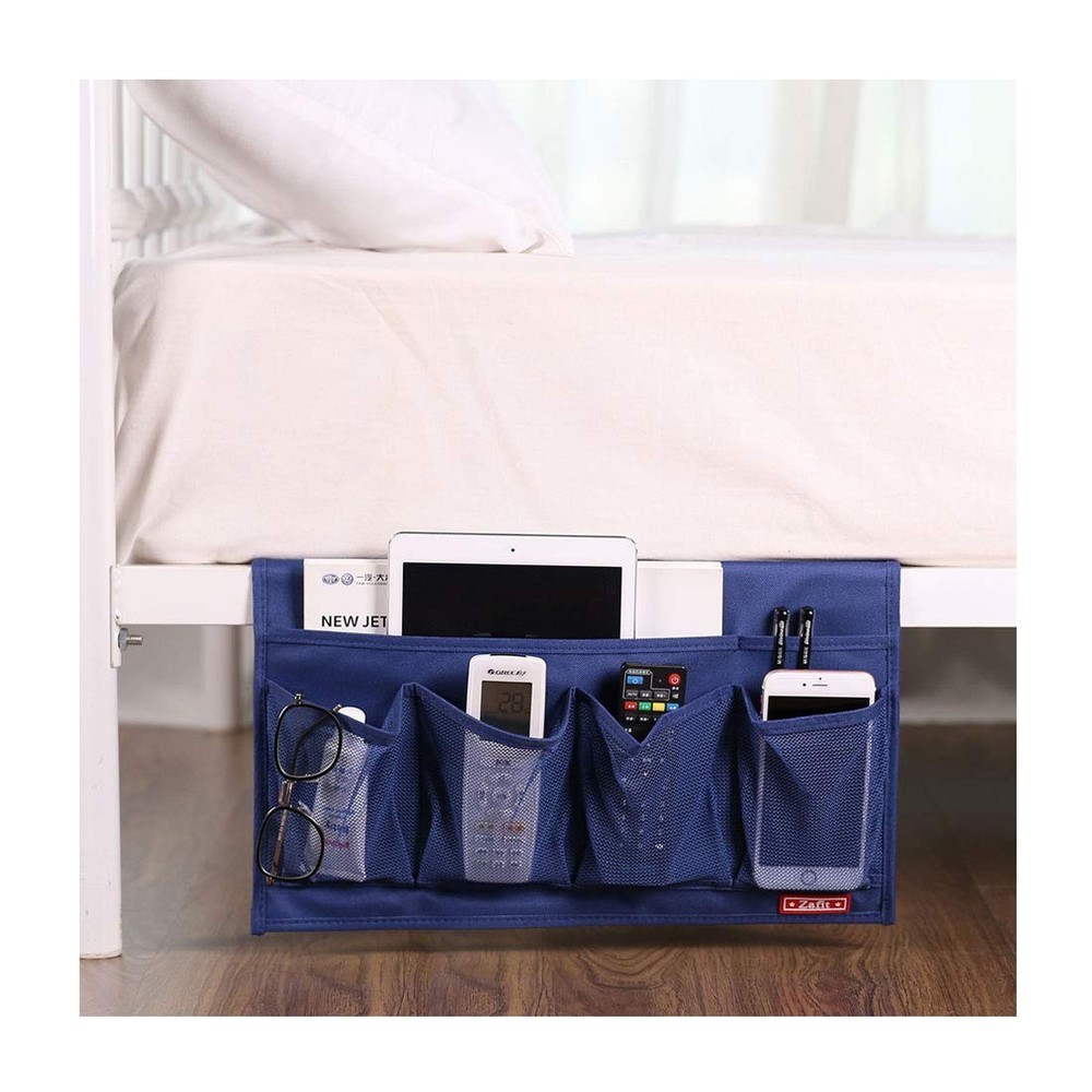 Zafit 6 Pockets Bedside Storage Organizer, Table Cabinet Storage Organizer