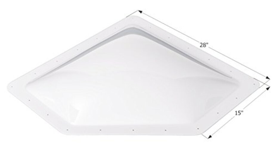 01867 RV Skylight White