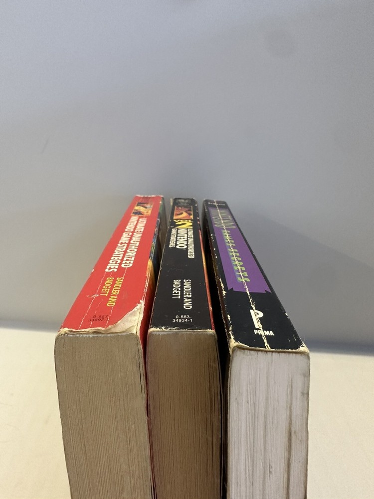 Ultimate Unauthorized Nintendo Game Stratergies -1 ,2 & Nintendo Secrets Book!
