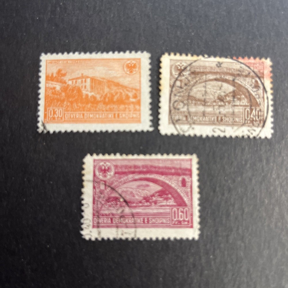 1945 Albania Sc.362-64 Used $6