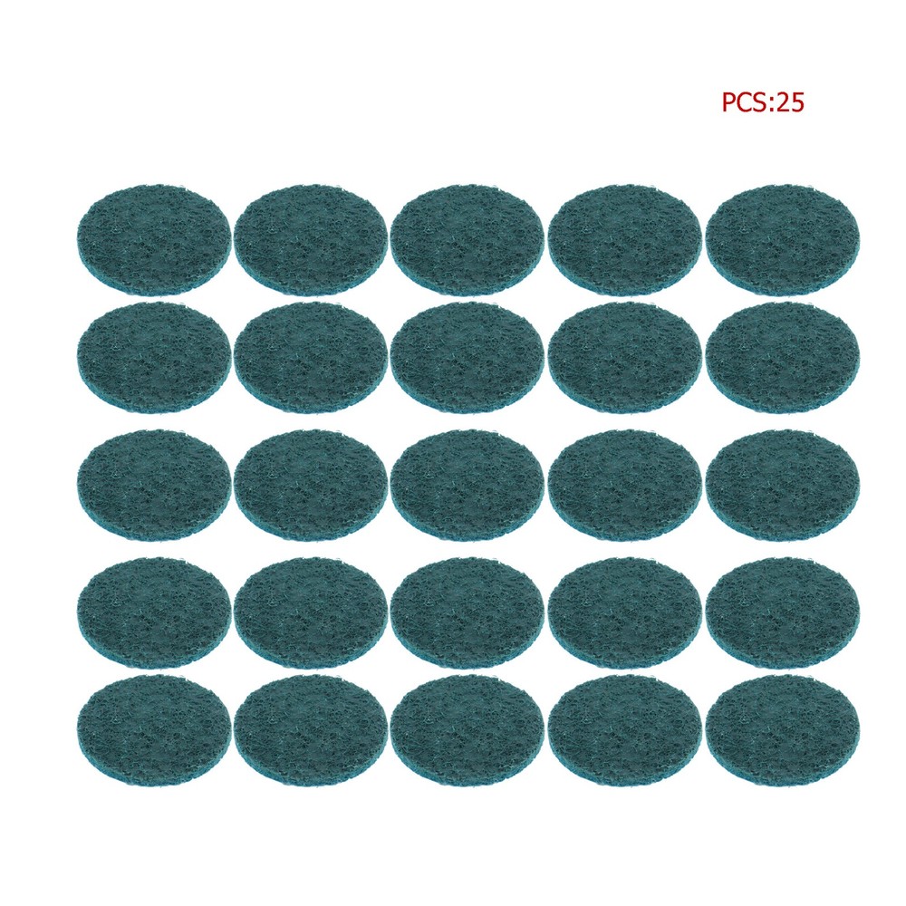 25 Pack Surface Conditioning Quick Change Discs 2" Fine Prep Pad Discs