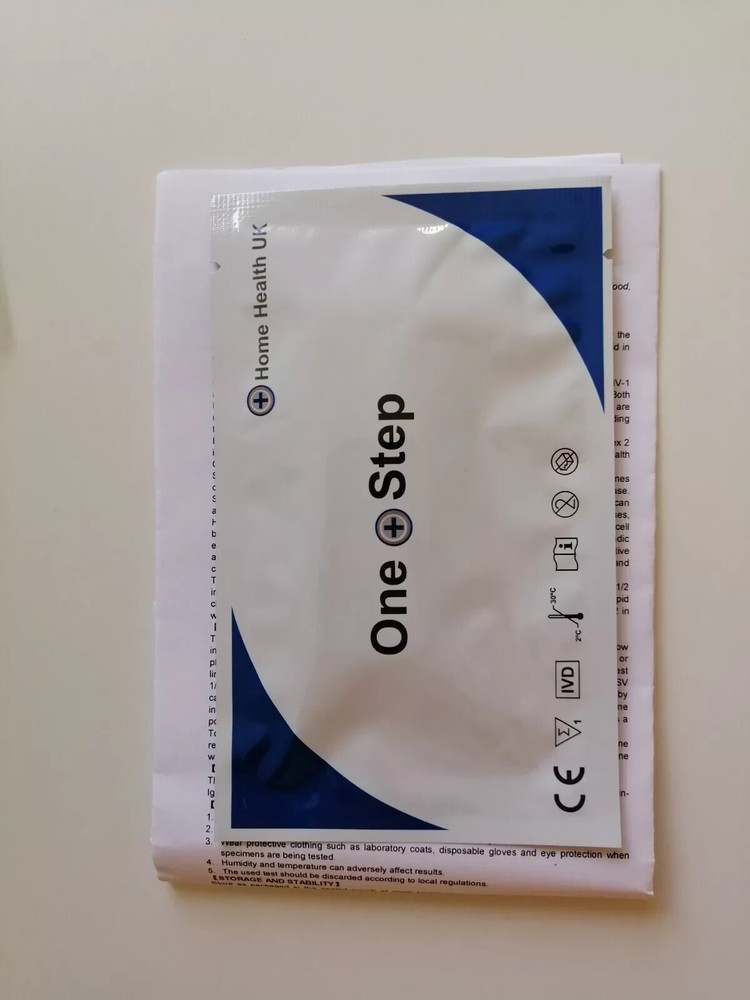 New_Sealed_Herpes_Hsv_1&2_Test_Kit