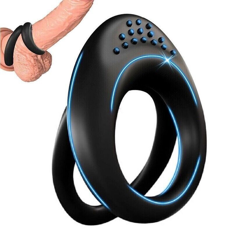 Reusable Ball-Scrotum-Stretcher-Ring-Penis Enhancer Delay Ejaculation for MALE