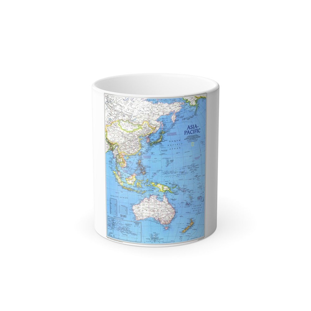 Asia-Pacific (1989) (Map) Color Changing Mug 11oz