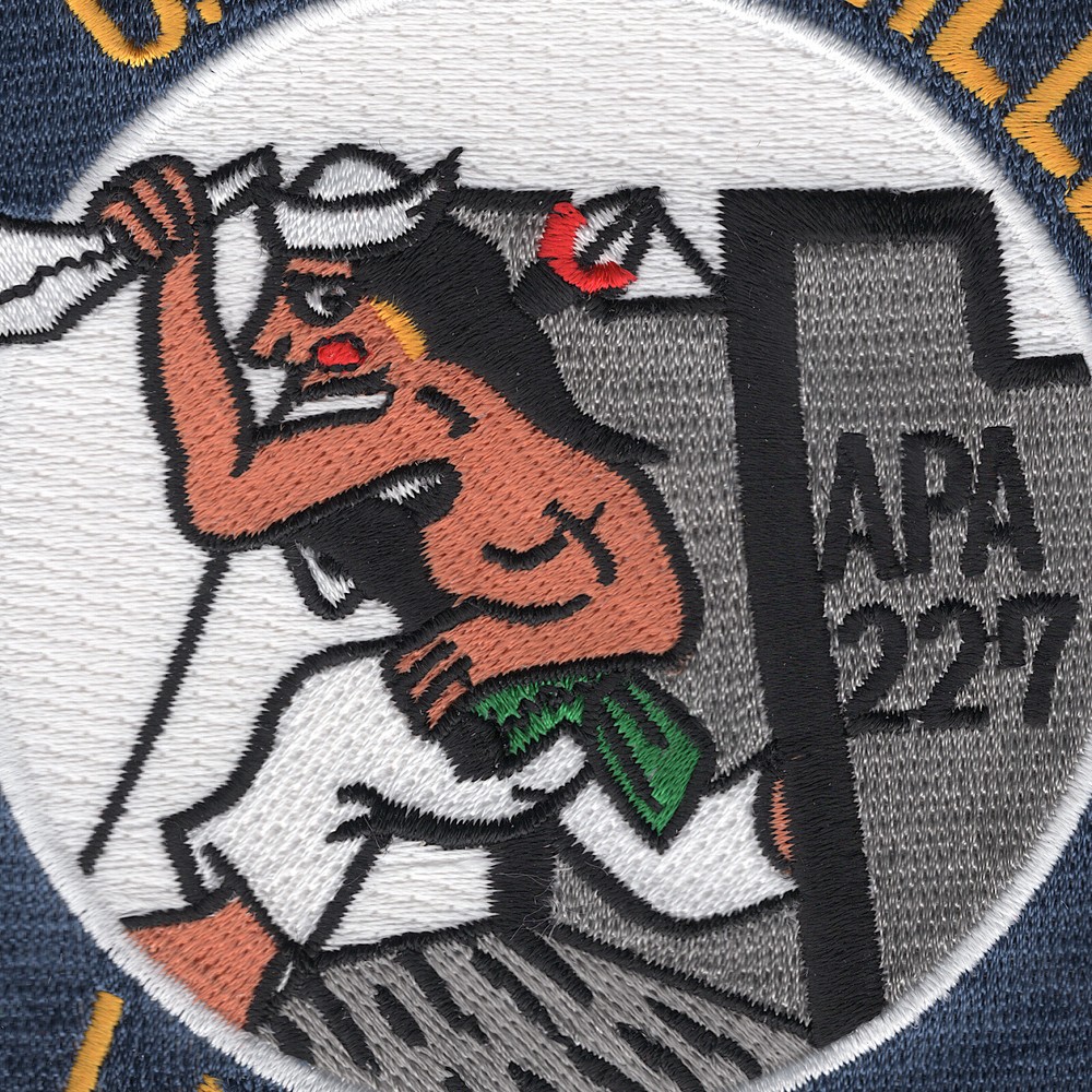 USS Renville APA-227 Attack Transport Ship Patch