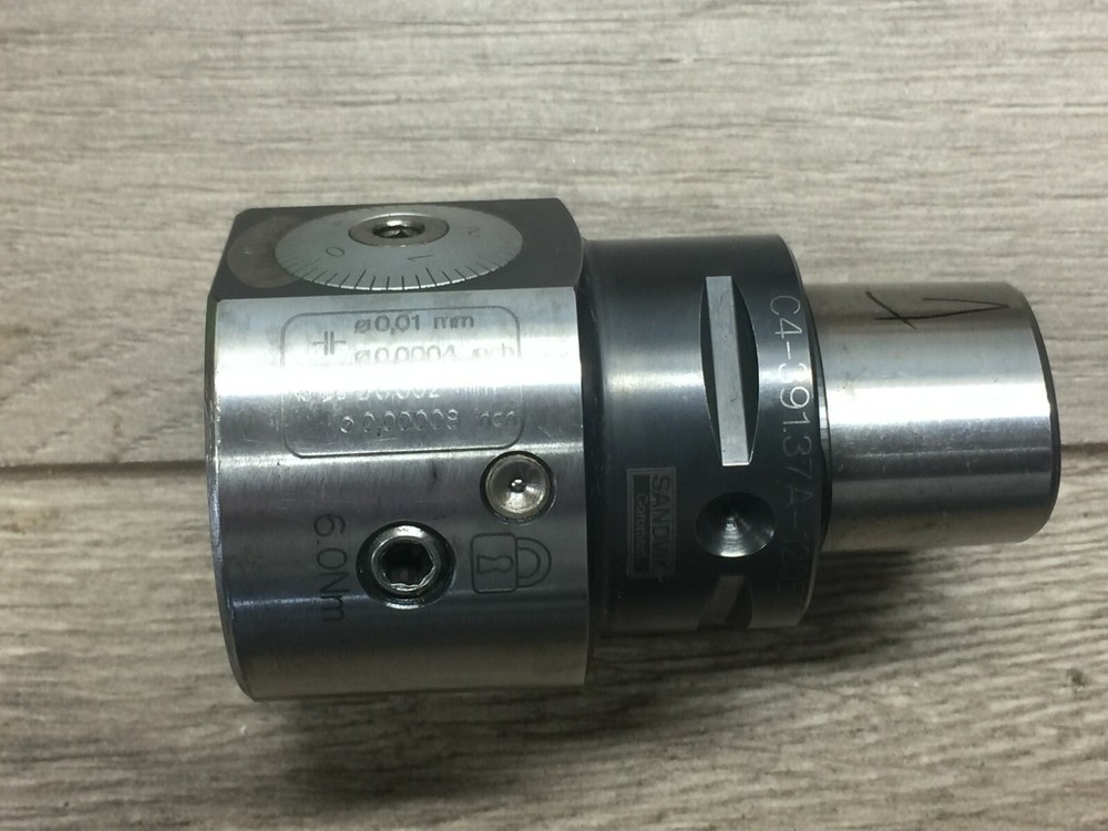 SANDVIK C4 391.32A 12055B BORING HEAD X .0004 "