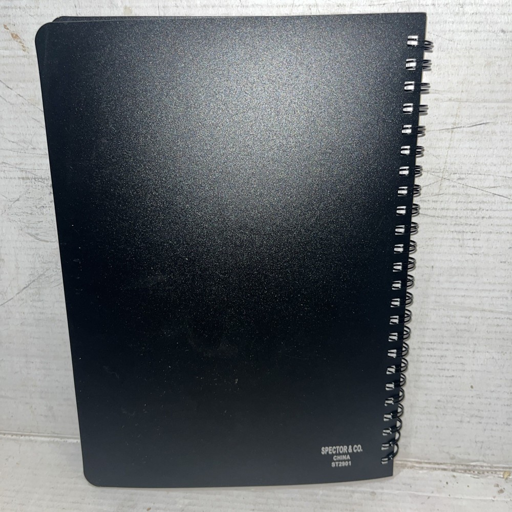 Rare BlackBerry Branded Spiral Lined Notebook & Pen