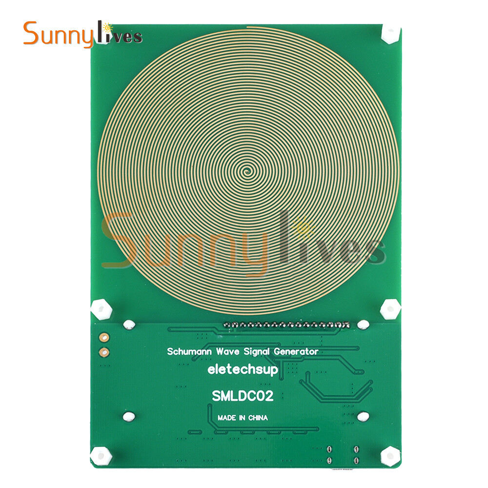Schumann Wave Generator Pulse Sine Frequency +3.5MM Audio Output Connector +Case