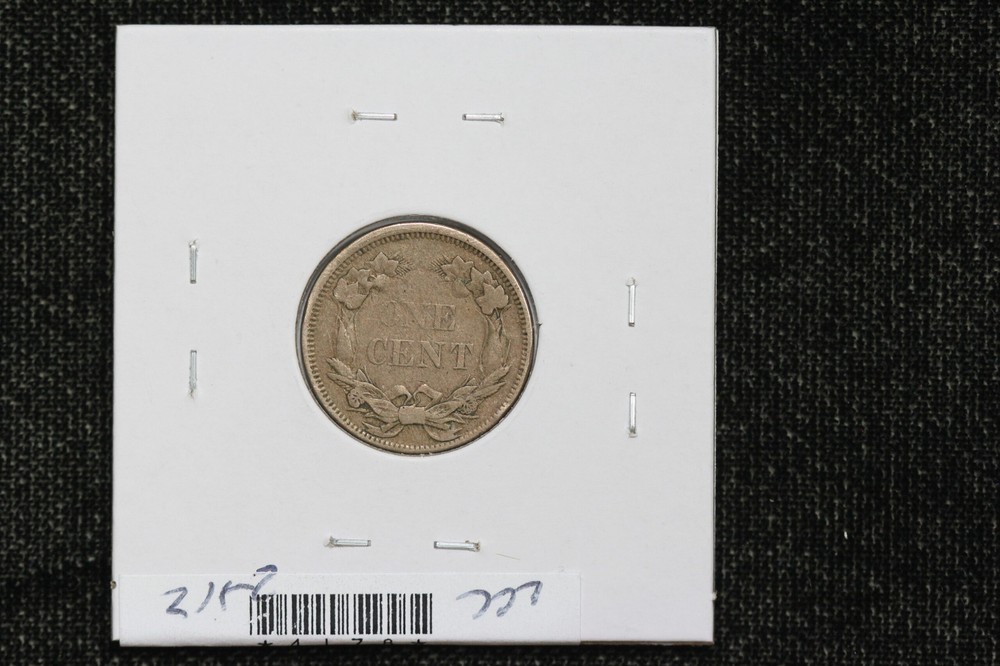 1858 Flying Eagle Cent XF+ 4I78