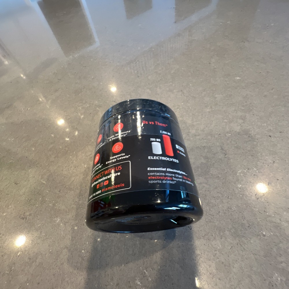 Clovis Essential Electrolytes HYDRATION DRINK MIX Cherry Limeade 30 Servings