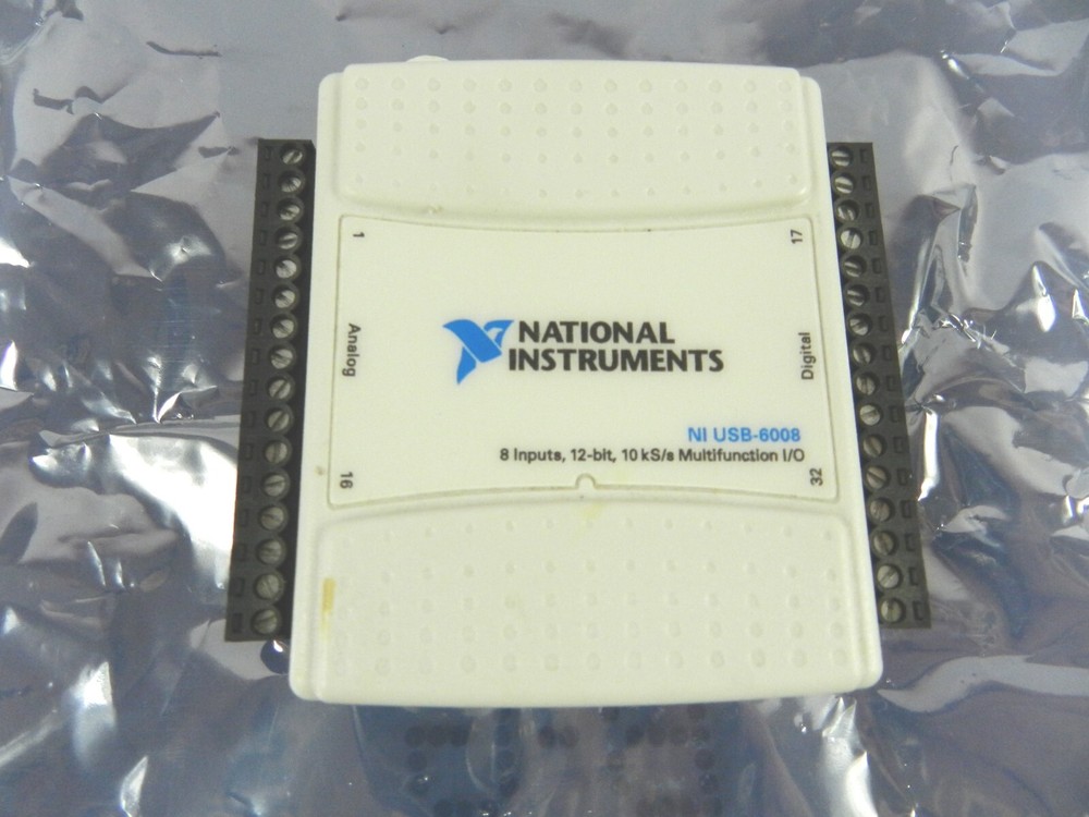 National Instruments USB-6008 Data Acquisition Device NI DAQ, Multifunction USA