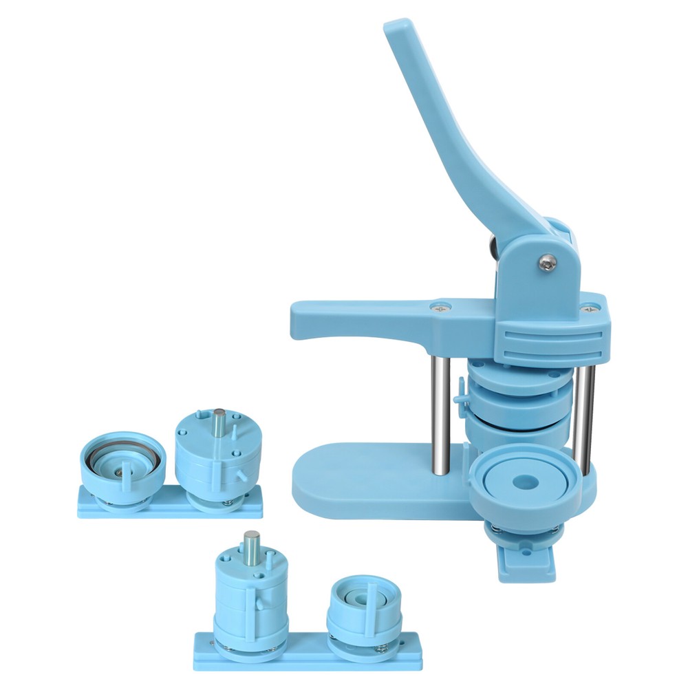 Button Press Machine Button Making Machine Badge/Button Maker 0.98, 1.26, 2.28"