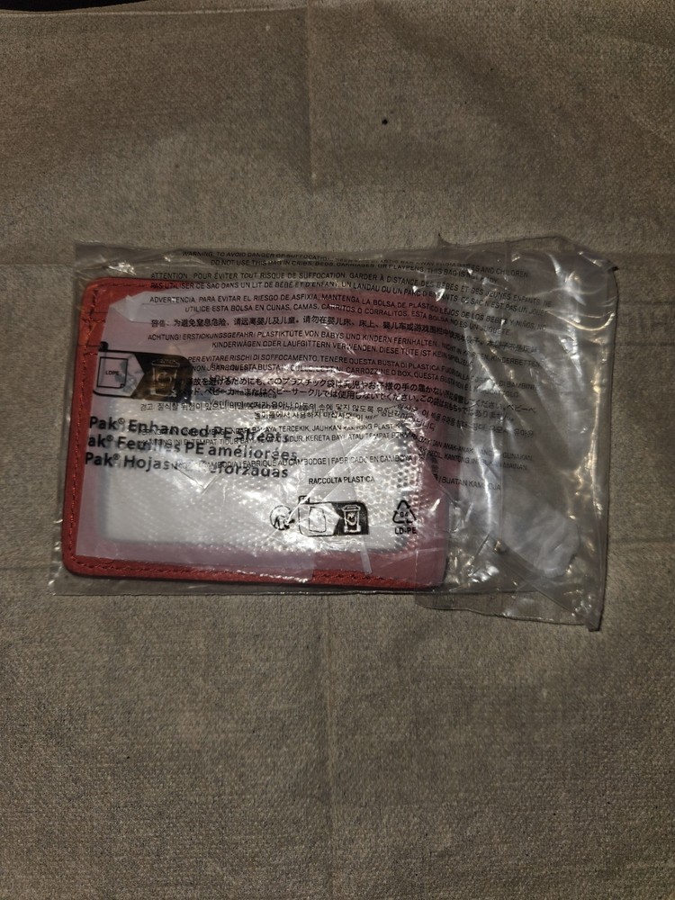 Fossil Sofia Card Case Flash Red