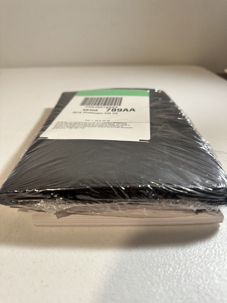 2018 Dodge Challenger Owner's Manual Set OEM
