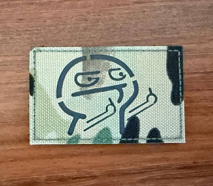 Multicam Meme Design - Russian Tactical Military Patch