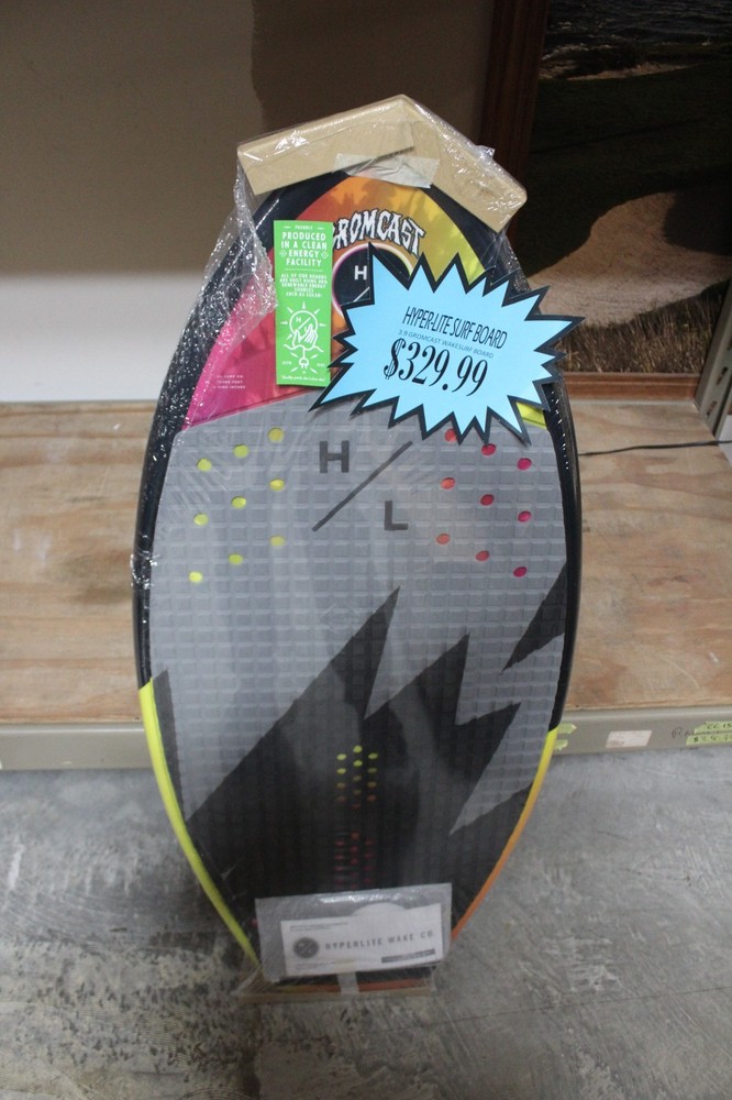 hyperlite surf board 3.9 Gromcast