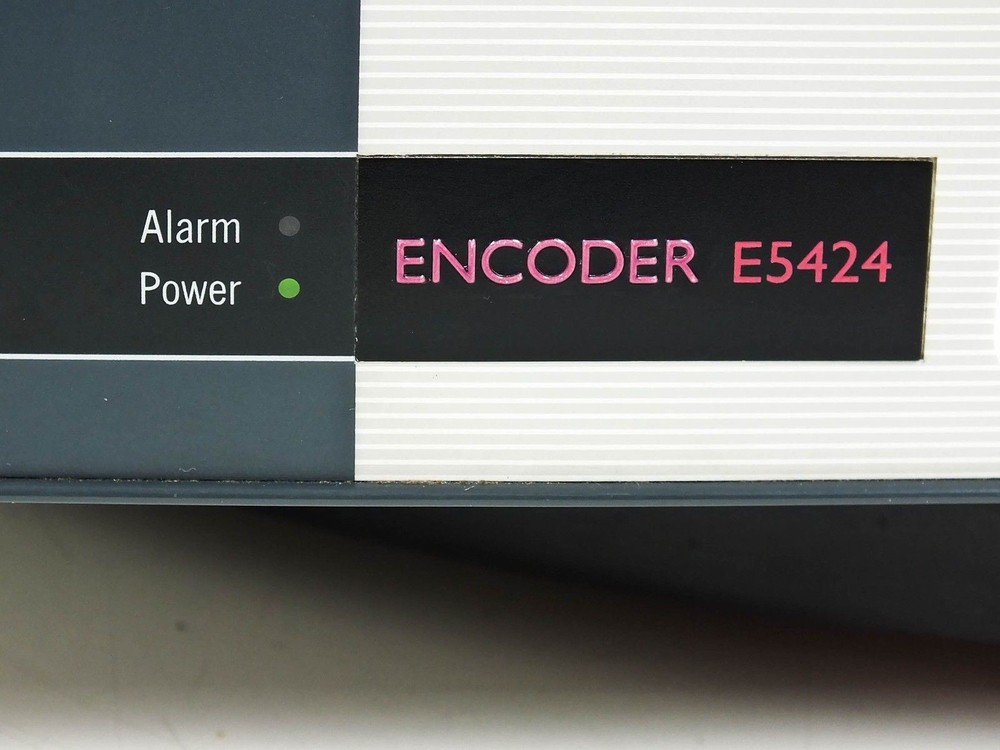Tandberg E5424 Mpeg-2 Encoder with NDS Board QPSK MOD Option & Cards