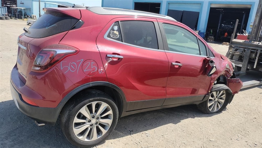 LEFT RED ROCKER PANEL MOULDING OEM 2014 BUICK ENCORE