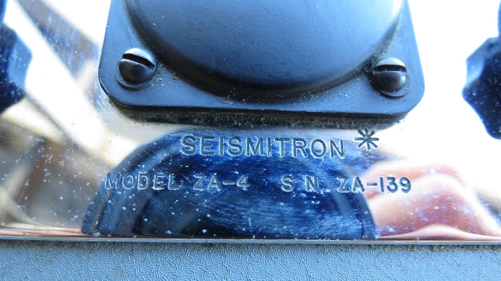 SEISMITRON ZA-4 Power Meter Sensor, Cable, Attenuator