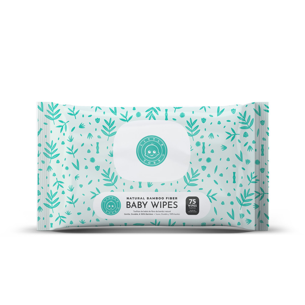 Bamboo Baby Wipes- Pack of 75