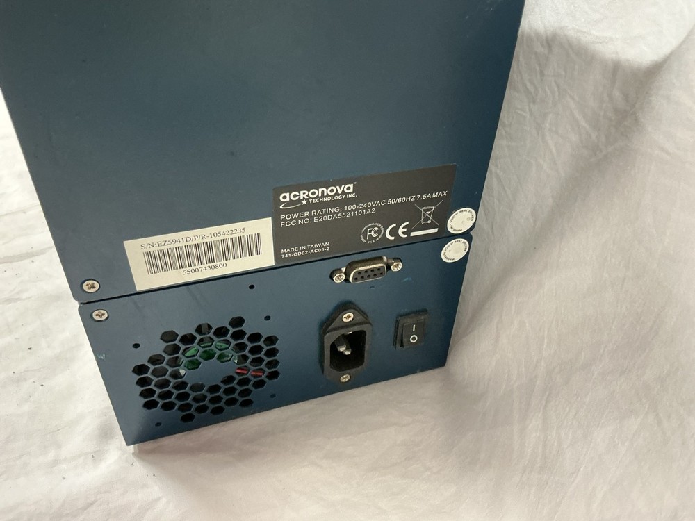 Acronova CD/DVD Disc Duplicator Industrial Super Rare Unit Incomplete Untested!
