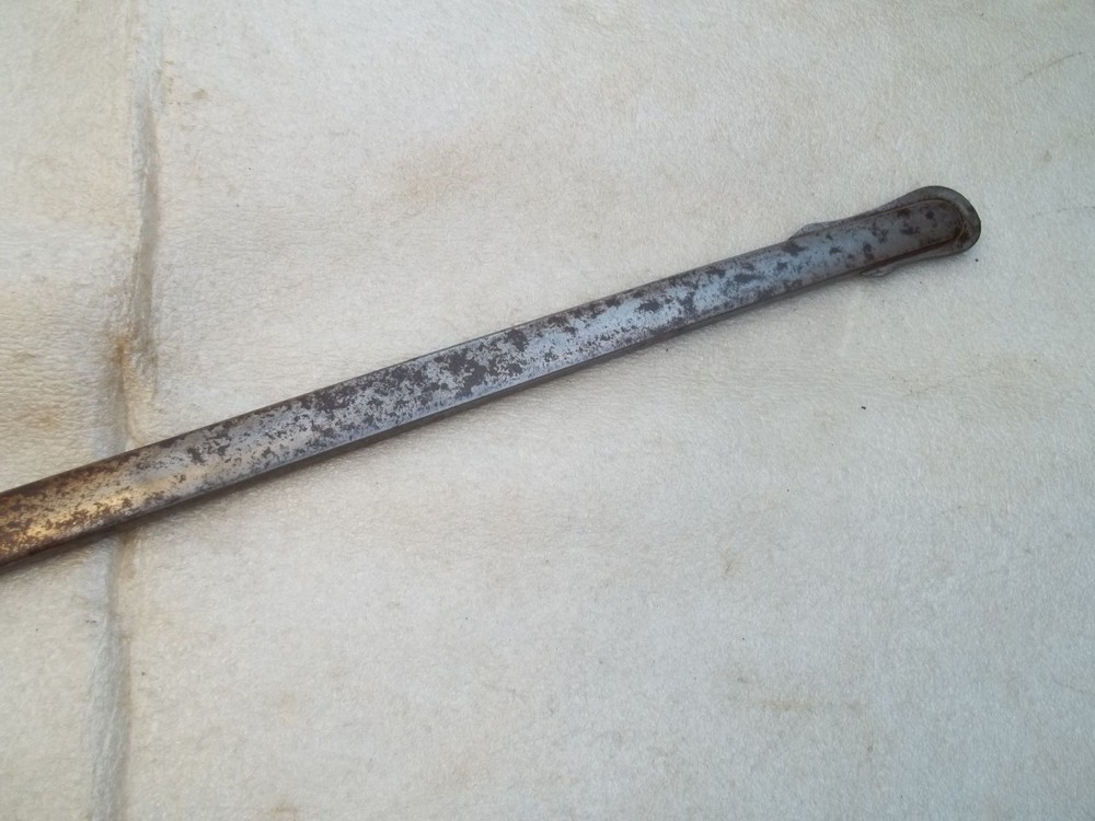 Antique 19th Century British Military Sword Scabbard