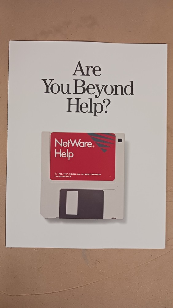 Novell NetWare v3.11, In Original Box