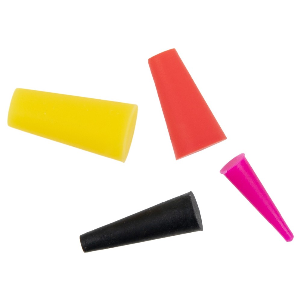 105Pcs Assorted Silicone Cone Kit for Masking in High Temperature Applications