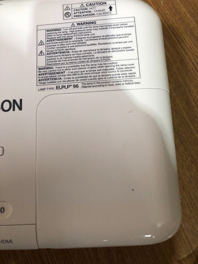 Epson EX3260 H842A Projector - Untested