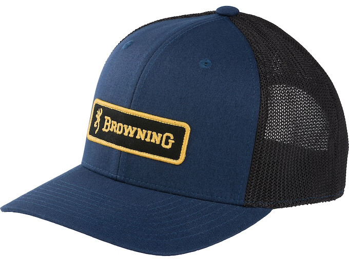 Browning Men's Grant Hat – Classic Mesh-Back Cap with Browning Logo Patch