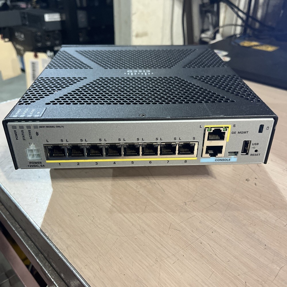 CISCO ASA 5506-X V08 NETWORK SECURITY FIREWALL APPLIANCE