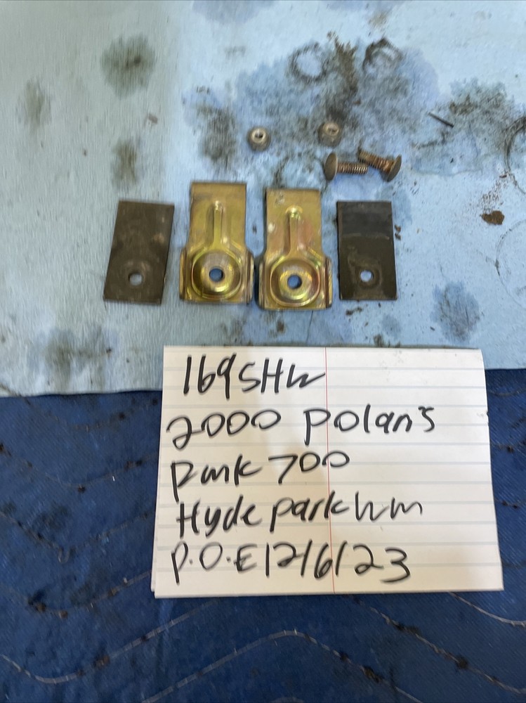 2000 Polaris Rmk 700 Hood Hinge Brackets 169