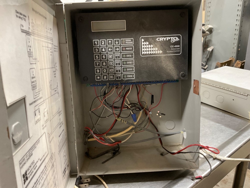 Crypto CODE Lock CC-4500RB & CC-4500  Advance Single Door Access Control System