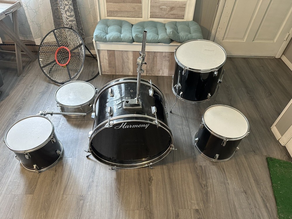 5 Piece Used Drum Set
