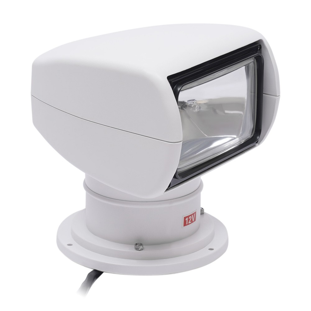 Remote Control Spot Light,12V 100W Marine Spotlight,Boat Search Light