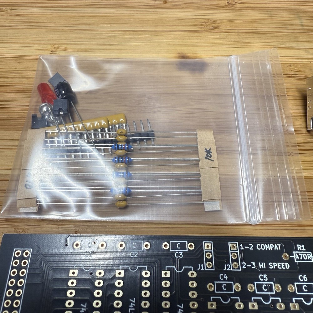 XT-IDE ISA 8-Bit IDE Controller DIY Kit XTIDE Including Bracket & Sockets