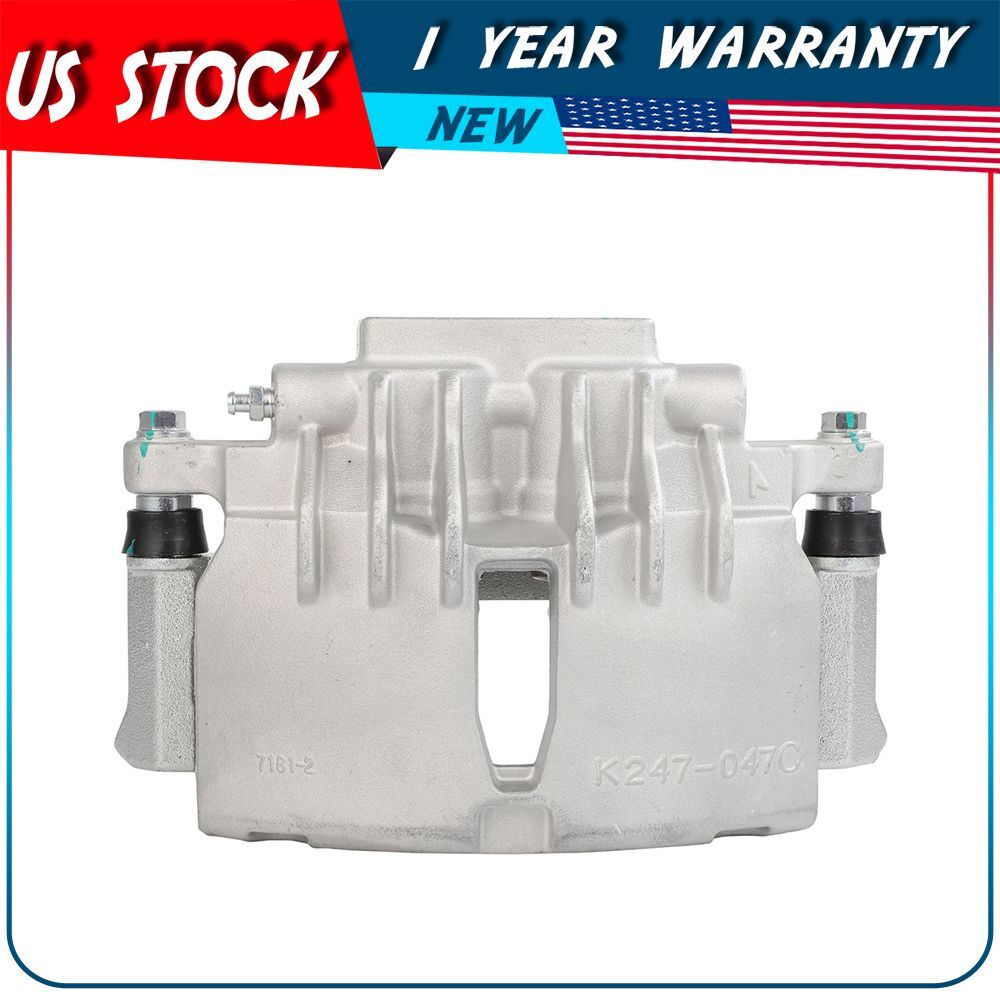 NEW Front Pair Brake Calipers w/ Bracket For 2003-2004 Ford Mustang Base GT