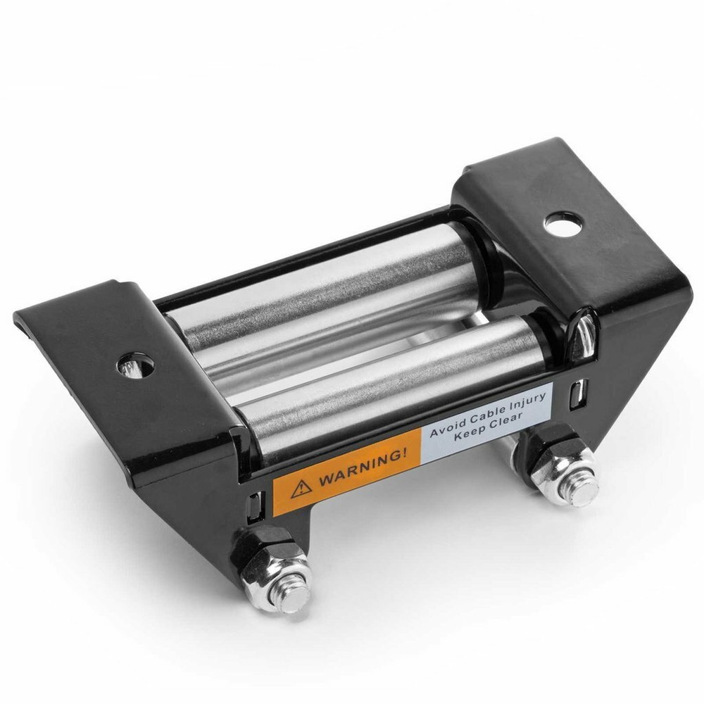 6.6" Wide UTV Roller Fairlead Winch Replacement Roller - 6.6" Bolt Pattern