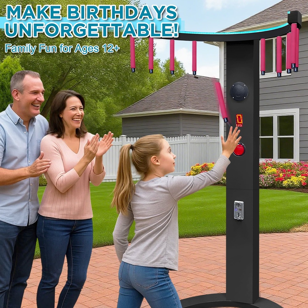 Arcade Game Machine Coin Operated Interactive Reaction Skill Game for Arcades