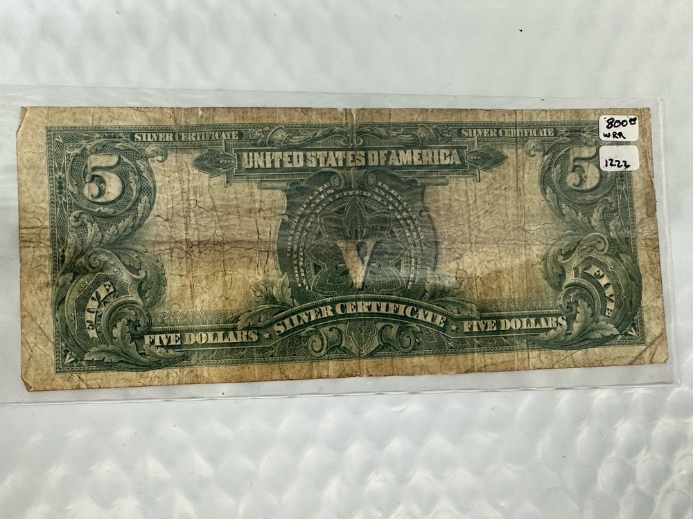FR. 271 1899 $5 FIVE DOLLARS “CHIEF” SILVER