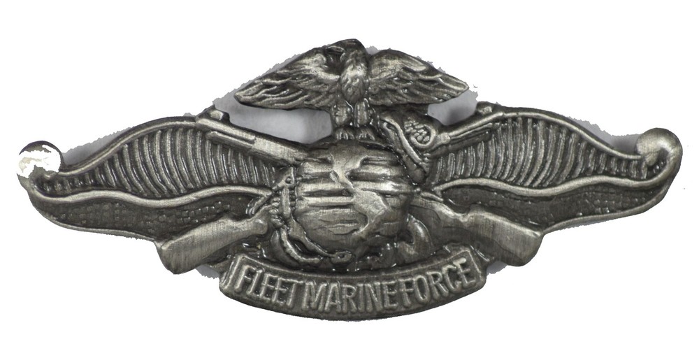 USMC FLEET MARINE FORCE FMF HAT PIN