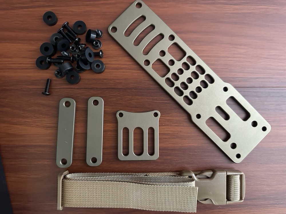 True North STYLE  Modular Holster Adapter With Leg Strap TAN