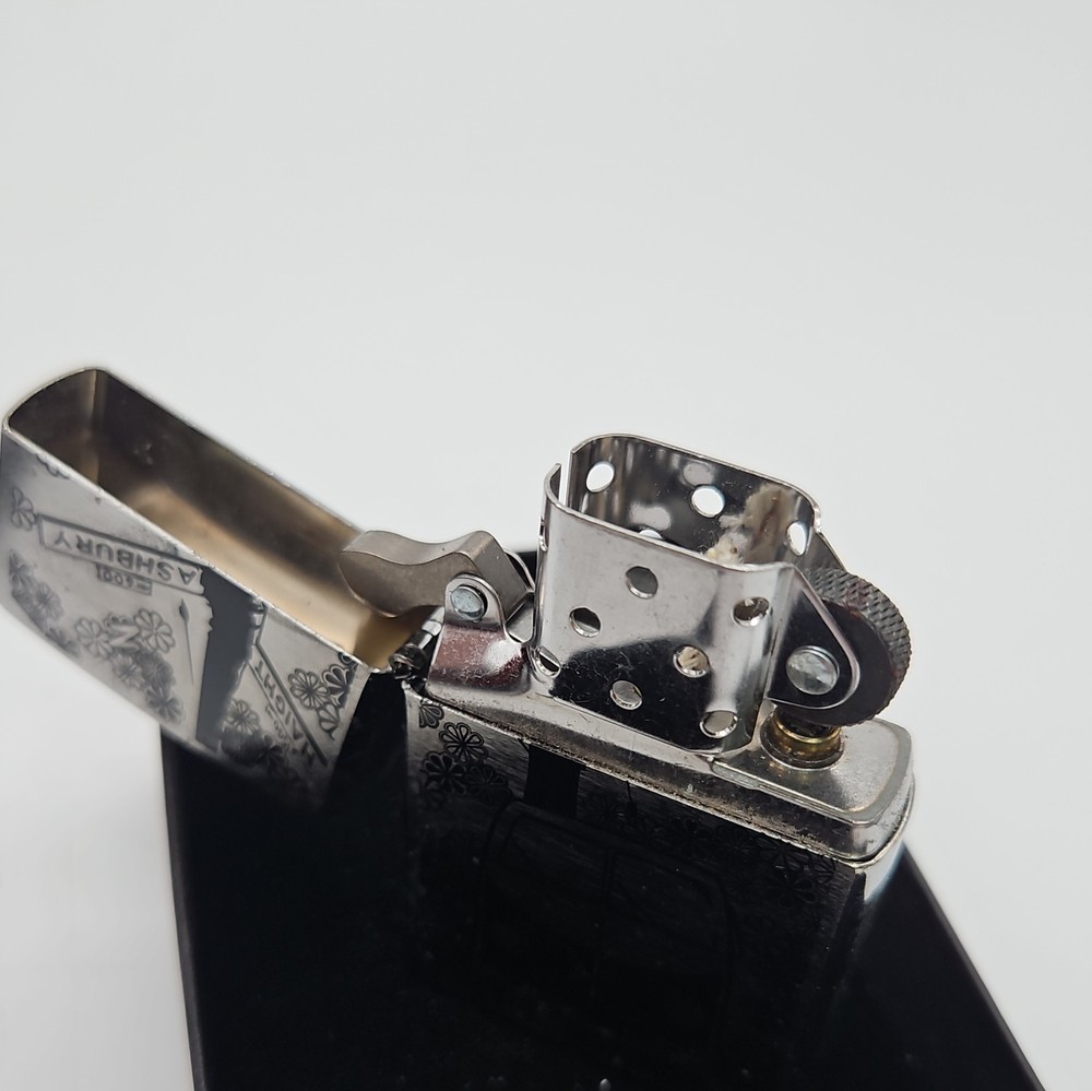 Zippo Lighter - Flower Power Design